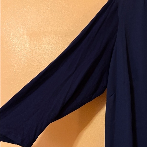 Zac & Rachel Navy Button Down Shirt - Picture 4 of 7